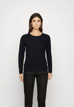 Edc By Esprit Basic Crewneck - Strikkegenser - Black