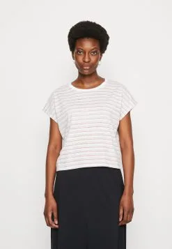 Edc By Esprit Crop Inside - T-Shirts Med Print - Terracotta