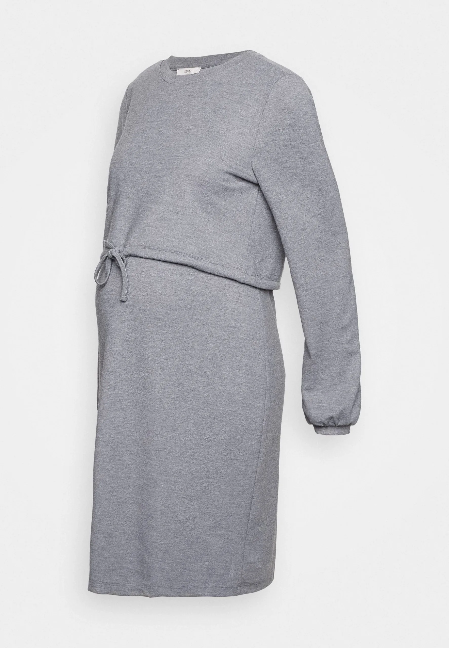 Dress Nursing Long Sleeve - Kjole - Medium Grey 9 Dress Nursing Long Sleeve - Kjole - Medium Grey - Bilde 7