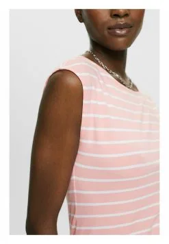 ESPRIT Sslv Stripe - T-Shirts Med Print - Pink -ESPRIT Butikk 5df71e282f3640759ad63474bba31fcb