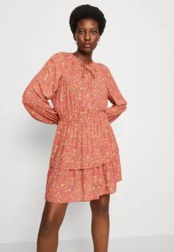 Edc By Esprit Cve Mini- Kjole - Coral Orange 11 Edc By Esprit Cve Mini- Kjole - Coral Orange -ESPRIT Butikk 5e69305639b8456a8fb570f6d9f9ceae