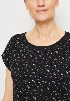 Edc By Esprit Sus Aop - T-Shirts Med Print - Black -ESPRIT Butikk 6094a1c7eb25484cbeb6323814c8d495