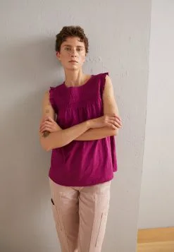 ESPRIT Mix - T-Shirts Med Print - Dark Pink