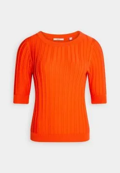 ESPRIT Fitte - T-Shirts Med Print - Orange Red -ESPRIT Butikk 61566cfaf8774f238f62264227c9ba85