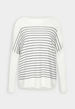 ESPRIT Striped - Strikkegenser - Off White 10 ESPRIT Striped - Strikkegenser - Off White -ESPRIT Butikk 61980b56c447401495cf96cb982204ae