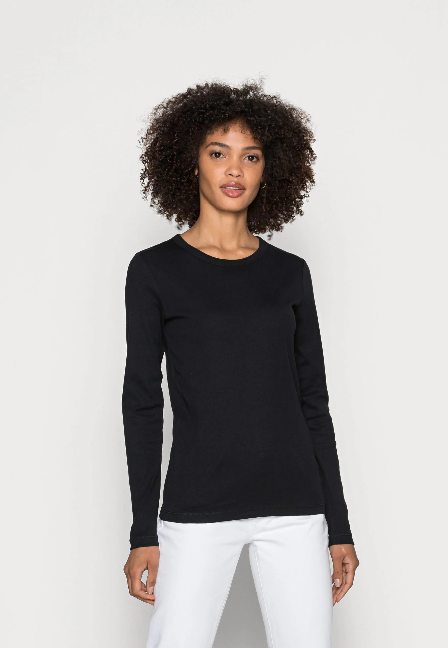 ESPRIT Core Crew - Topper Langermet - Black 3 ESPRIT Core Crew - Topper Langermet - Black