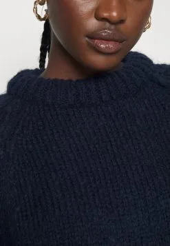 ESPRIT Chunky- Strikkegenser - Navy -ESPRIT Butikk 63a6e016f374467382009695ae5fca6d