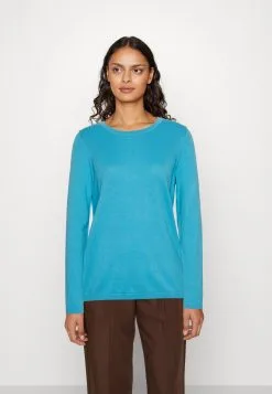 Edc By Esprit Basic Crewneck - Strikkegenser - Turquise
