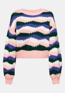 Edc By Esprit Stripe - Strikkegenser - Ink -ESPRIT Butikk 64e75a41ec634cbf823821607f286f35