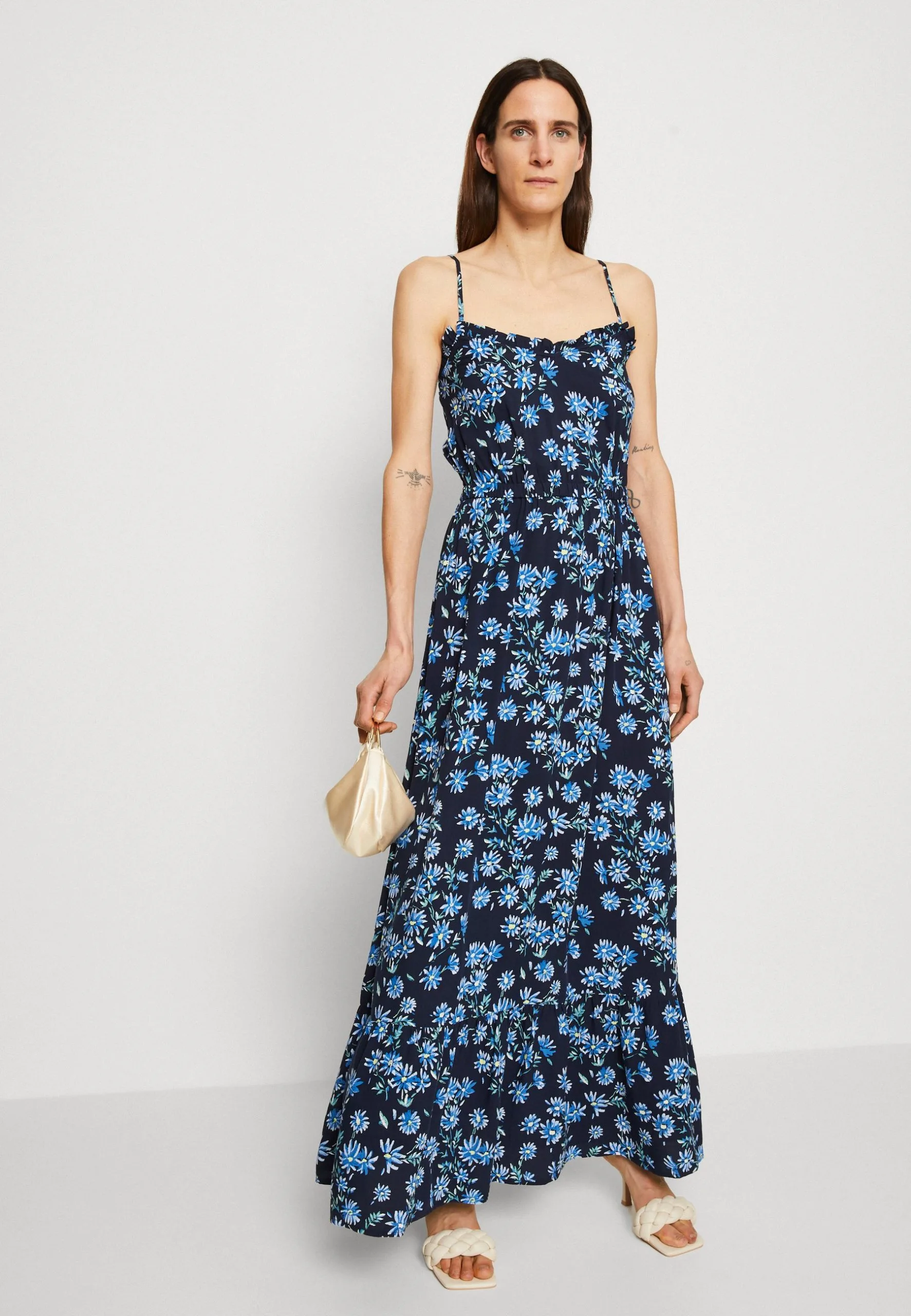 Edc By Esprit Dress - Maxikjole - Navy 6 Edc By Esprit Dress - Maxikjole - Navy - Bilde 4