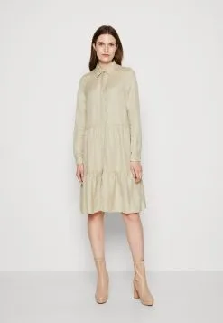 ESPRIT Dress - Skjortekjole - Dusty Green