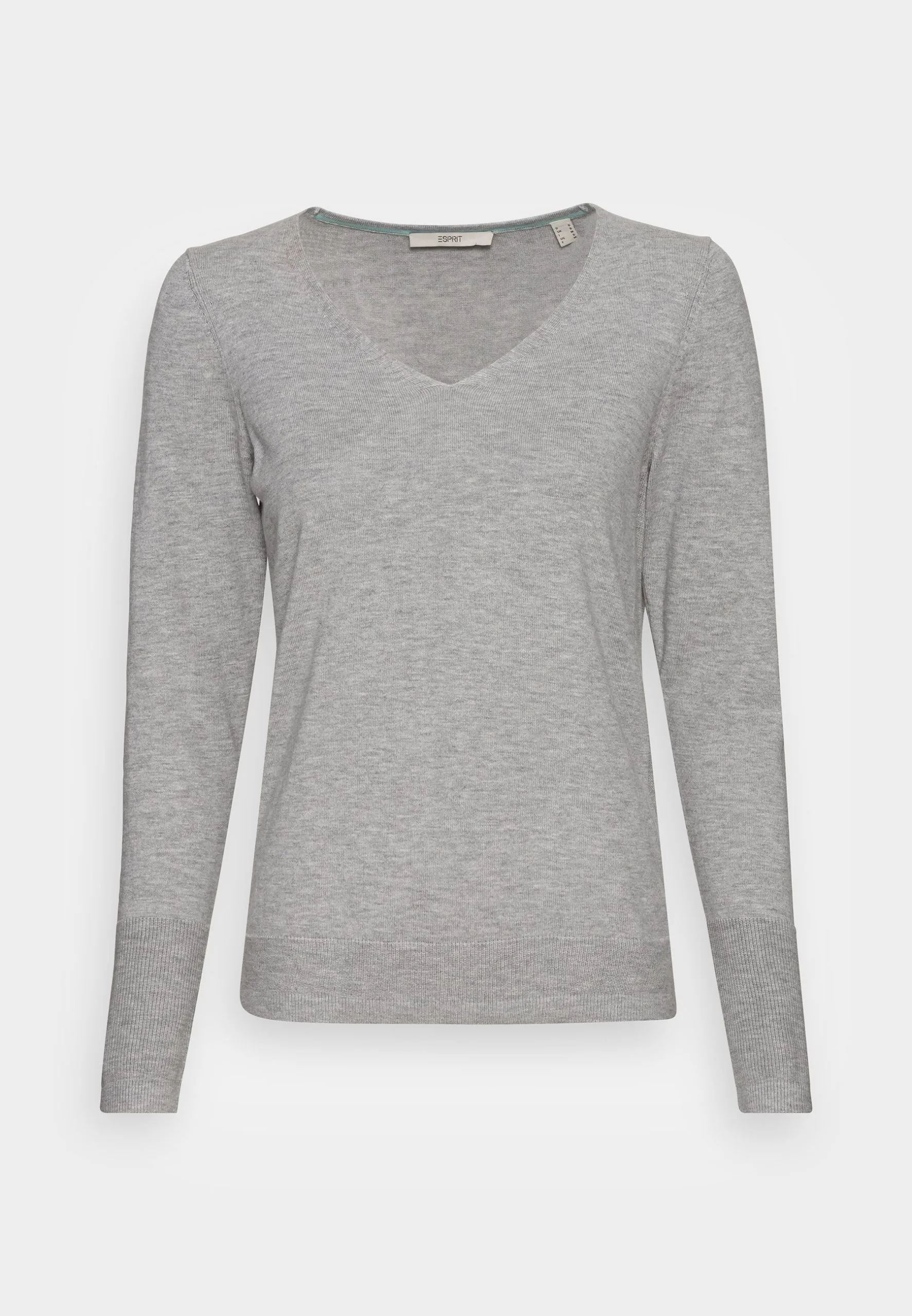 ESPRIT Strikkegenser - Light Grey 7 ESPRIT Strikkegenser - Light Grey - Bilde 5