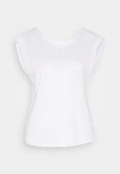 ESPRIT Detail Tee - T-Shirts - White -ESPRIT Butikk 6c42cbe4da674954a9c84a8e72877685