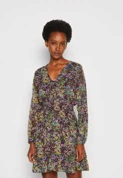 Edc By Esprit Dress - Kjole - Dark Purple