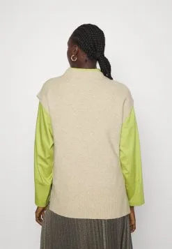 ESPRIT Vest - Strikkegenser - Sand 11 ESPRIT Vest - Strikkegenser - Sand -ESPRIT Butikk 6fd1d72570ac469dafd5010d6b669e97