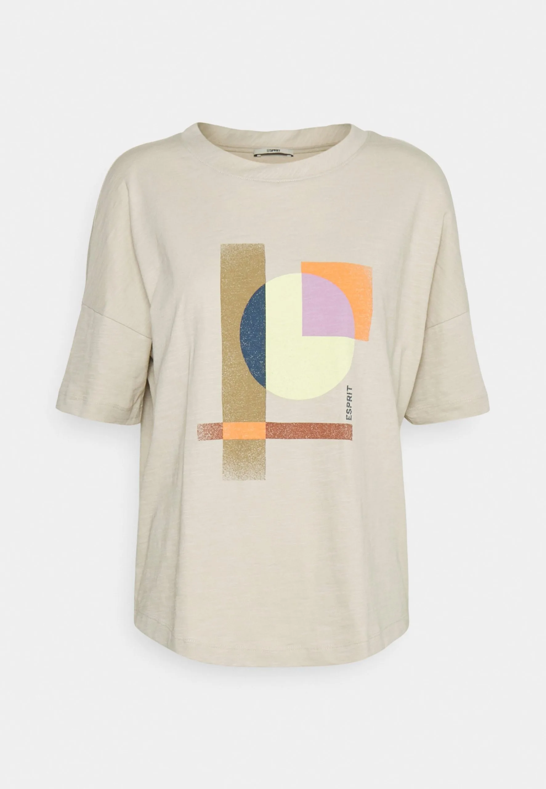 ESPRIT Tee - T-Shirts Med Print - Light Taupe 3 ESPRIT Tee - T-Shirts Med Print - Light Taupe