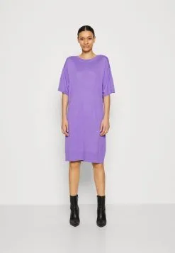 ESPRIT Dress - Strikket Kjole - Purple