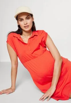 Dress Nursing Short Sleeve - Skjortekjole - Red 15 Dress Nursing Short Sleeve - Skjortekjole - Red -ESPRIT Butikk 72ff204047ec47dd8fe6e41a157c6c8d