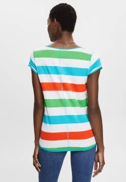 ESPRIT Striped Core Slub - T-Shirts Med Print - White 12 ESPRIT Striped Core Slub - T-Shirts Med Print - White -ESPRIT Butikk 762293f85f224eb090bdb9f9f7f38076
