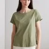 ESPRIT Shimmer Tee - T-Shirts - Light Khaki 2 ESPRIT Shimmer Tee - T-Shirts - Light Khaki -ESPRIT Butikk 78abd4fb55e34cd78aa02ce47b58db56