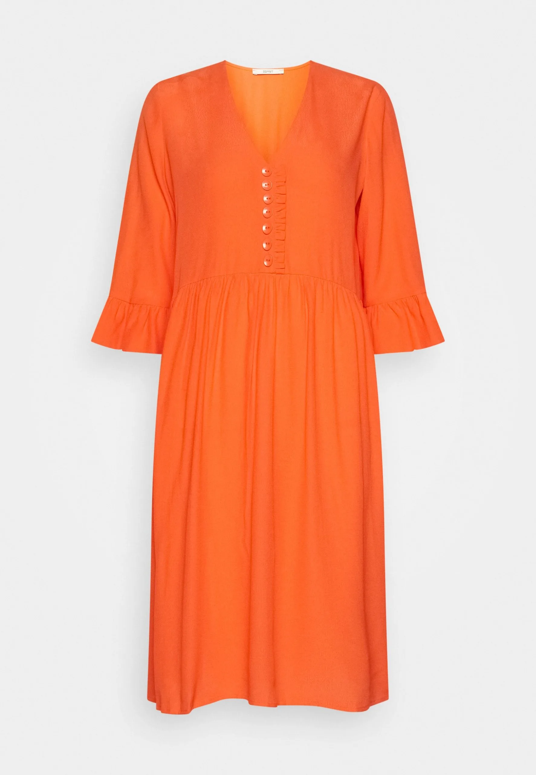 ESPRIT Dress - Kjole - Orange Red 3 ESPRIT Dress - Kjole - Orange Red