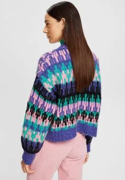 Edc By Esprit Cropped Jacquar - Strikkegenser - Bright Blue 11 Edc By Esprit Cropped Jacquar - Strikkegenser - Bright Blue -ESPRIT Butikk 7a843545a27543d4944e58dbfeee986e