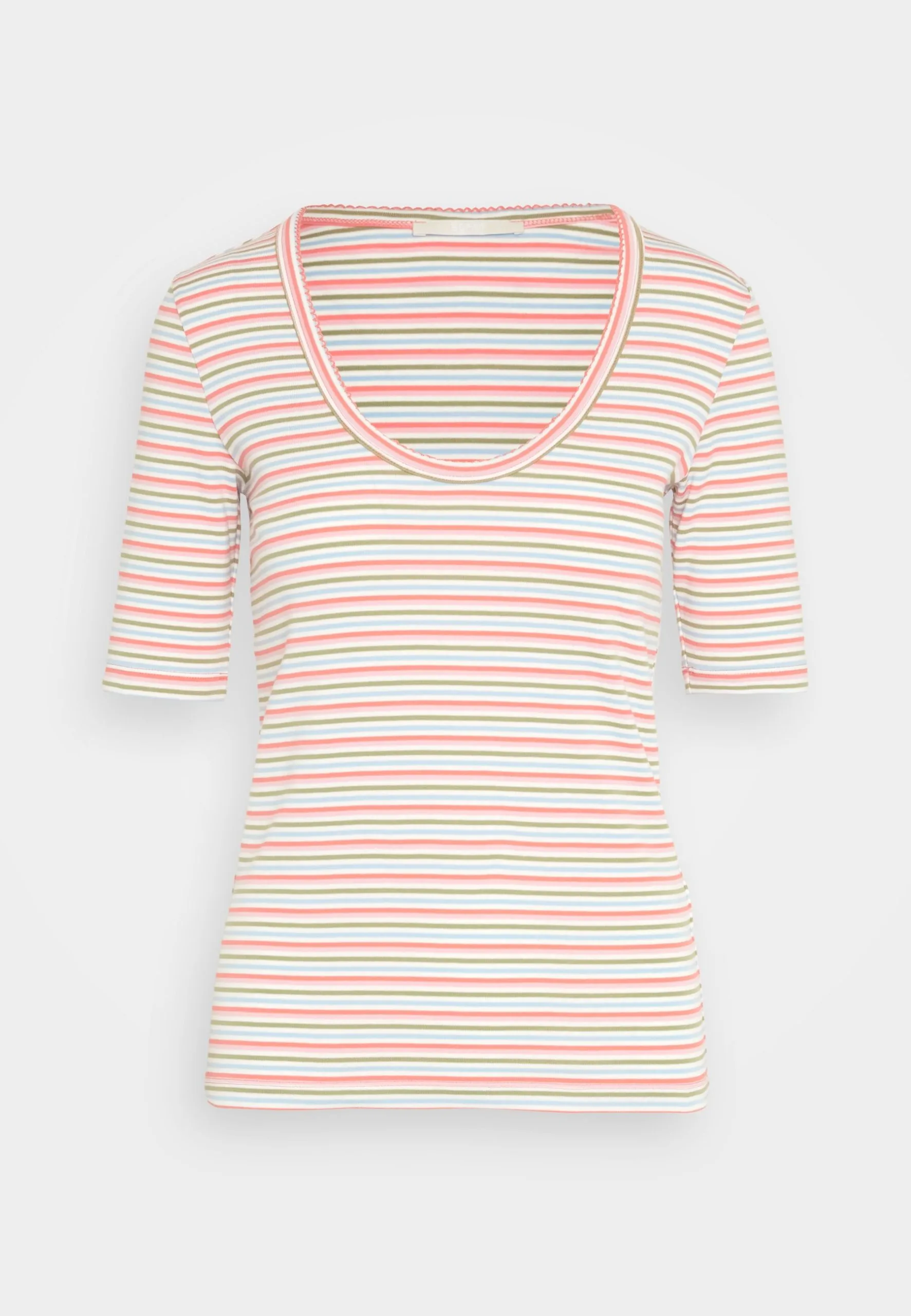 Edc By Esprit Key Shape - T-Shirts Med Print - Coral Orange 7 Edc By Esprit Key Shape - T-Shirts Med Print - Coral Orange - Bilde 5