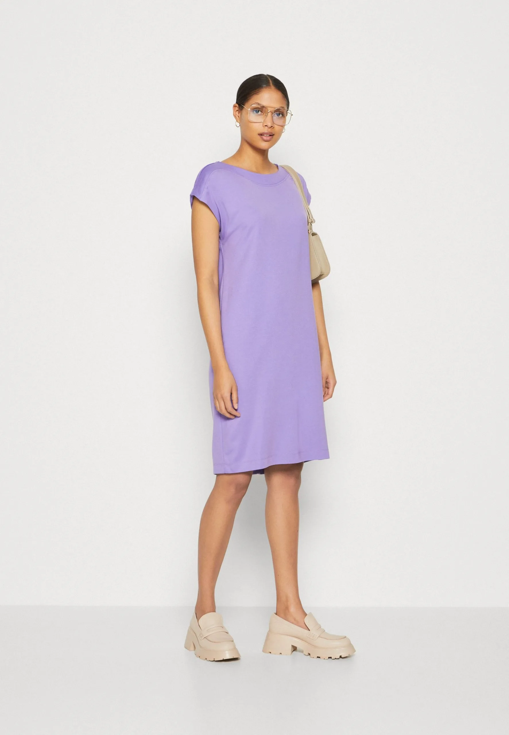 ESPRIT Dress Above Knee - Jerseykjole - Purple 4 ESPRIT Dress Above Knee - Jerseykjole - Purple - Bilde 2