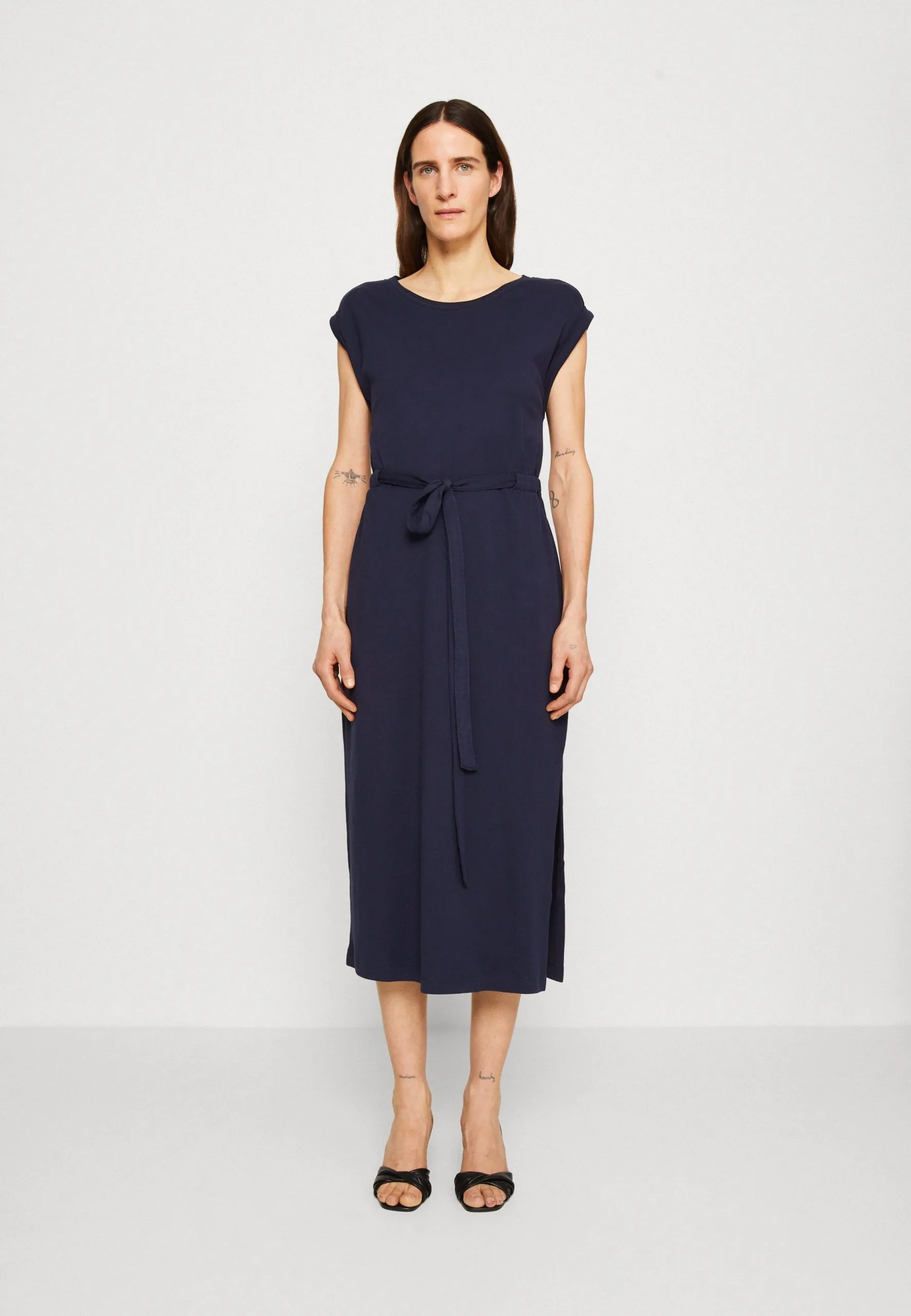 ESPRIT Dress Belt - Jerseykjole - Navy 3 ESPRIT Dress Belt - Jerseykjole - Navy