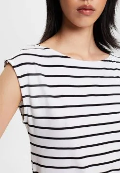 ESPRIT Sslv Stripe - T-Shirts Med Print - White -ESPRIT Butikk 7f757cfa8a2f45098c58835142f432bd
