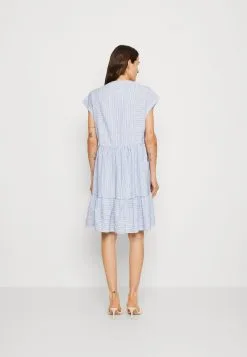 ESPRIT Stripe Dress - Kjole - Bright Blue 10 ESPRIT Stripe Dress - Kjole - Bright Blue -ESPRIT Butikk 8191f7352a9a442bb939da613e6fa622