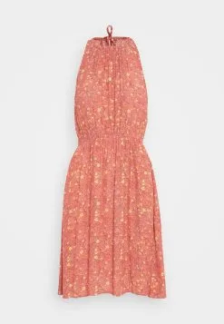 Edc By Esprit Neckholder Dress - Kjole - Coral Orange -ESPRIT Butikk 820dc50f96df4e39afa834f37c27321a