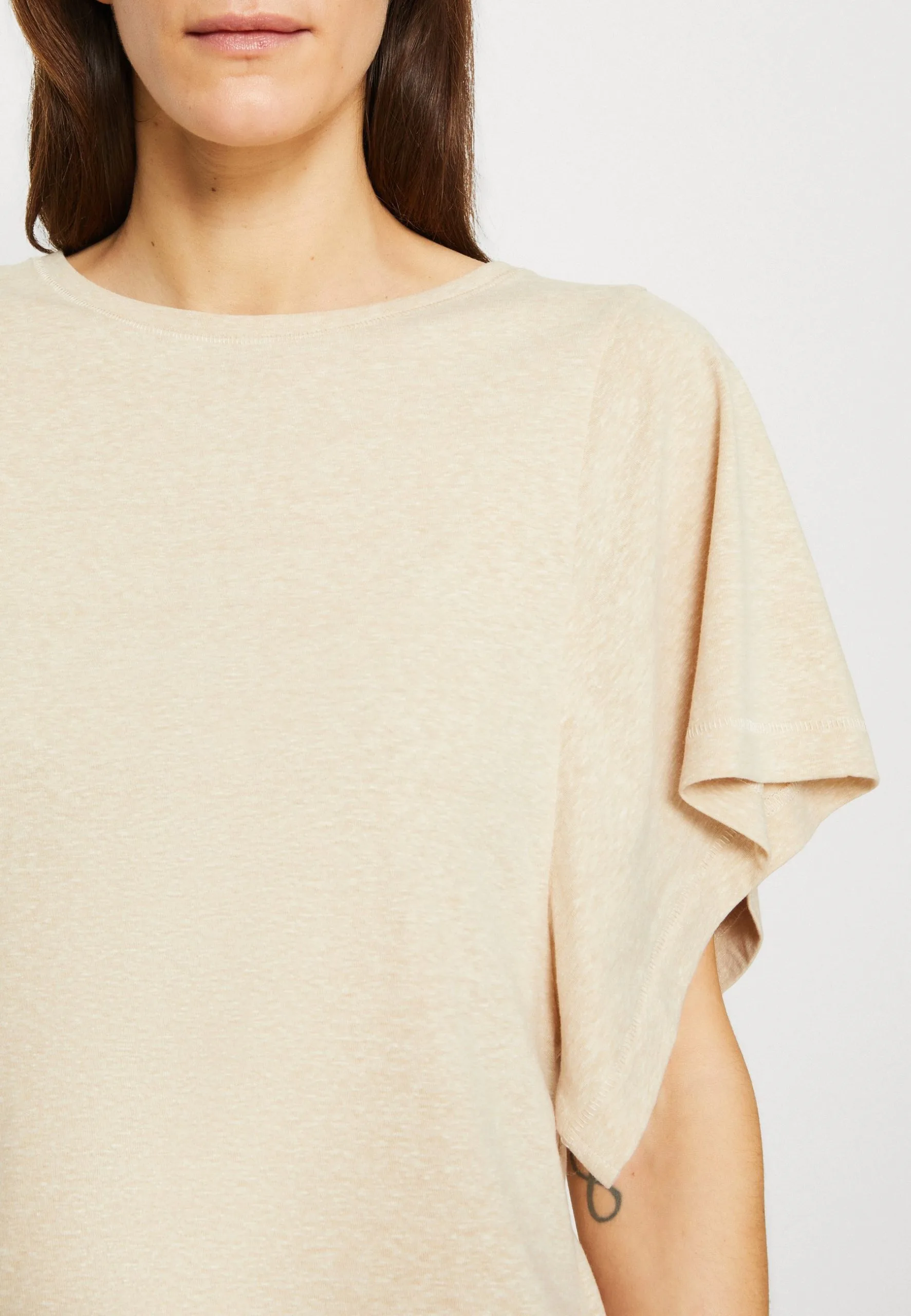 ESPRIT Stitch - T-Shirts - Sand 8 ESPRIT Stitch - T-Shirts - Sand - Bilde 6