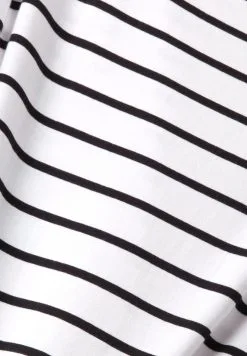 ESPRIT Sslv Stripe - T-Shirts Med Print - White -ESPRIT Butikk 82f490e1570c460fae133fb55ecd3448