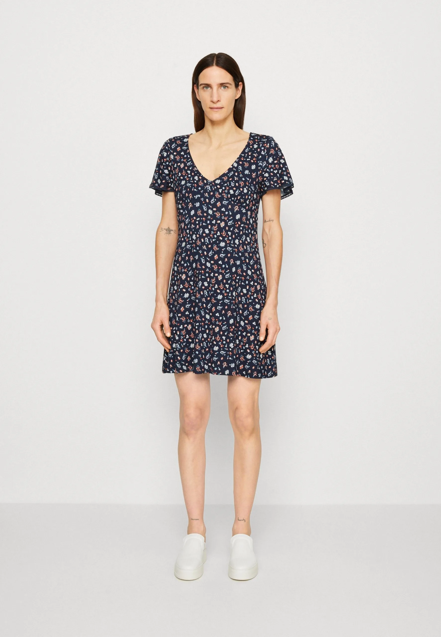 ESPRIT Dress- Jerseykjole - Dark Blue 3 ESPRIT Dress- Jerseykjole - Dark Blue