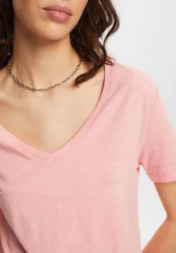 ESPRIT Sticht - T-Shirts - Pink -ESPRIT Butikk 83b37390f42d4dc687a193cd2f16fd13