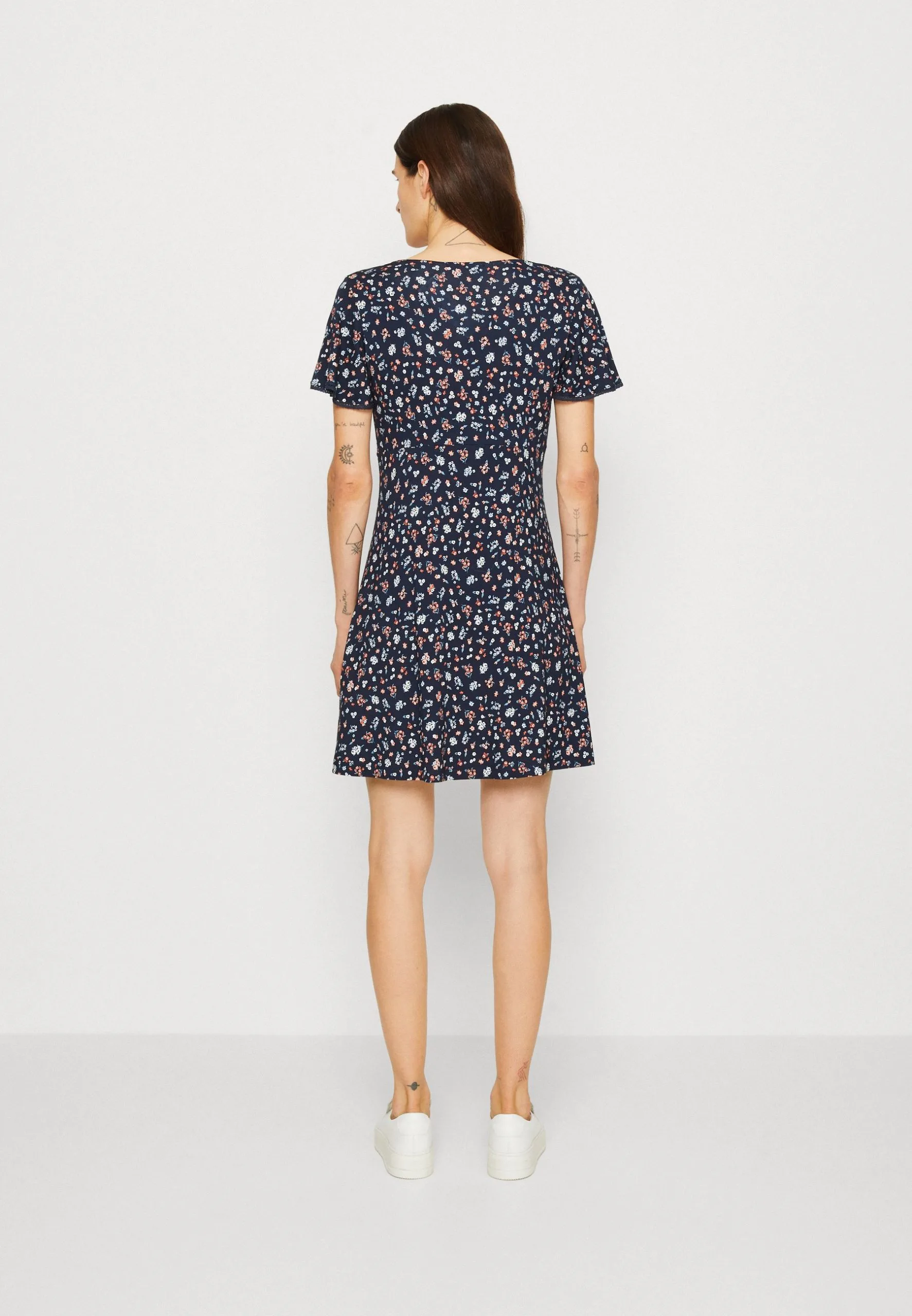 ESPRIT Dress- Jerseykjole - Dark Blue 5 ESPRIT Dress- Jerseykjole - Dark Blue - Bilde 3