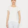 ESPRIT Core - T-Shirts Med Print - Off White