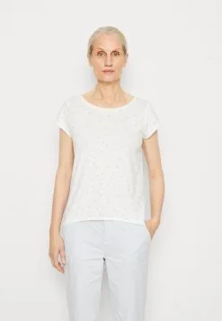 ESPRIT Core - T-Shirts Med Print - Off White