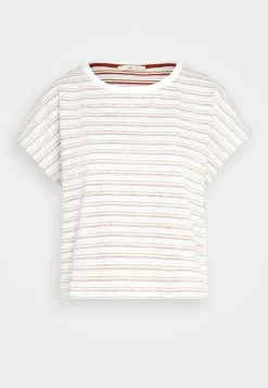 Edc By Esprit Crop Inside - T-Shirts Med Print - Terracotta -ESPRIT Butikk 8874e4771acf483696fe9457212b1402