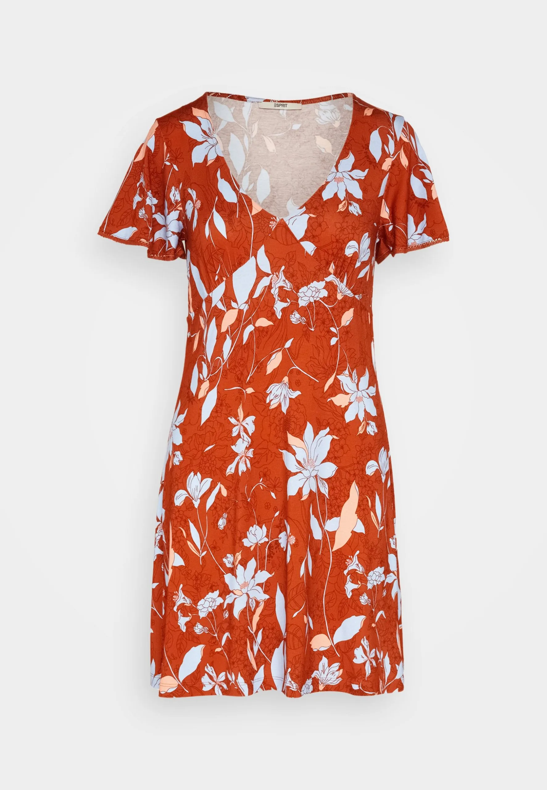ESPRIT Dress- Jerseykjole - Coral Orange 7 ESPRIT Dress- Jerseykjole - Coral Orange - Bilde 5