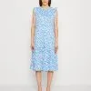 Edc By Esprit Printed - Kjole - Bright Blue -ESPRIT Butikk 8df1735cf2224fb0acb14c0009f15e01