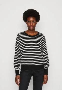 Edc By Esprit Sweater - Strikkegenser - Black