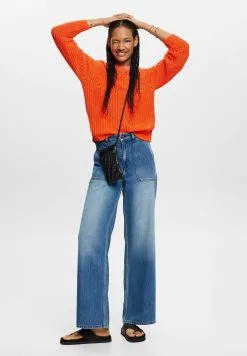 ESPRIT Tape Stitch - Strikkegenser - Orange Red New 14 ESPRIT Tape Stitch - Strikkegenser - Orange Red New -ESPRIT Butikk 8f5656ce62664515ab369968d422ce91