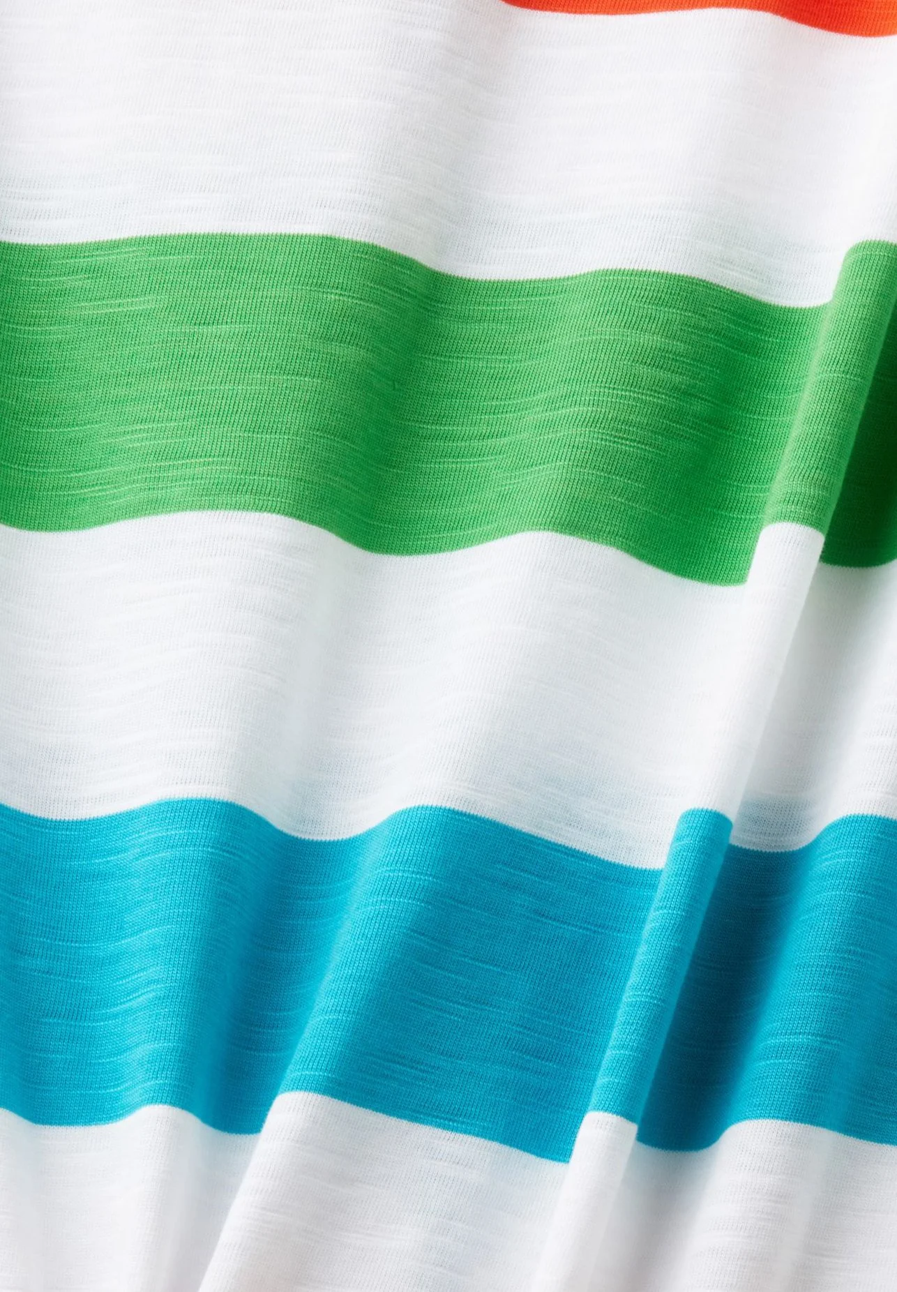 ESPRIT Striped Core Slub - T-Shirts Med Print - White 9 ESPRIT Striped Core Slub - T-Shirts Med Print - White - Bilde 7