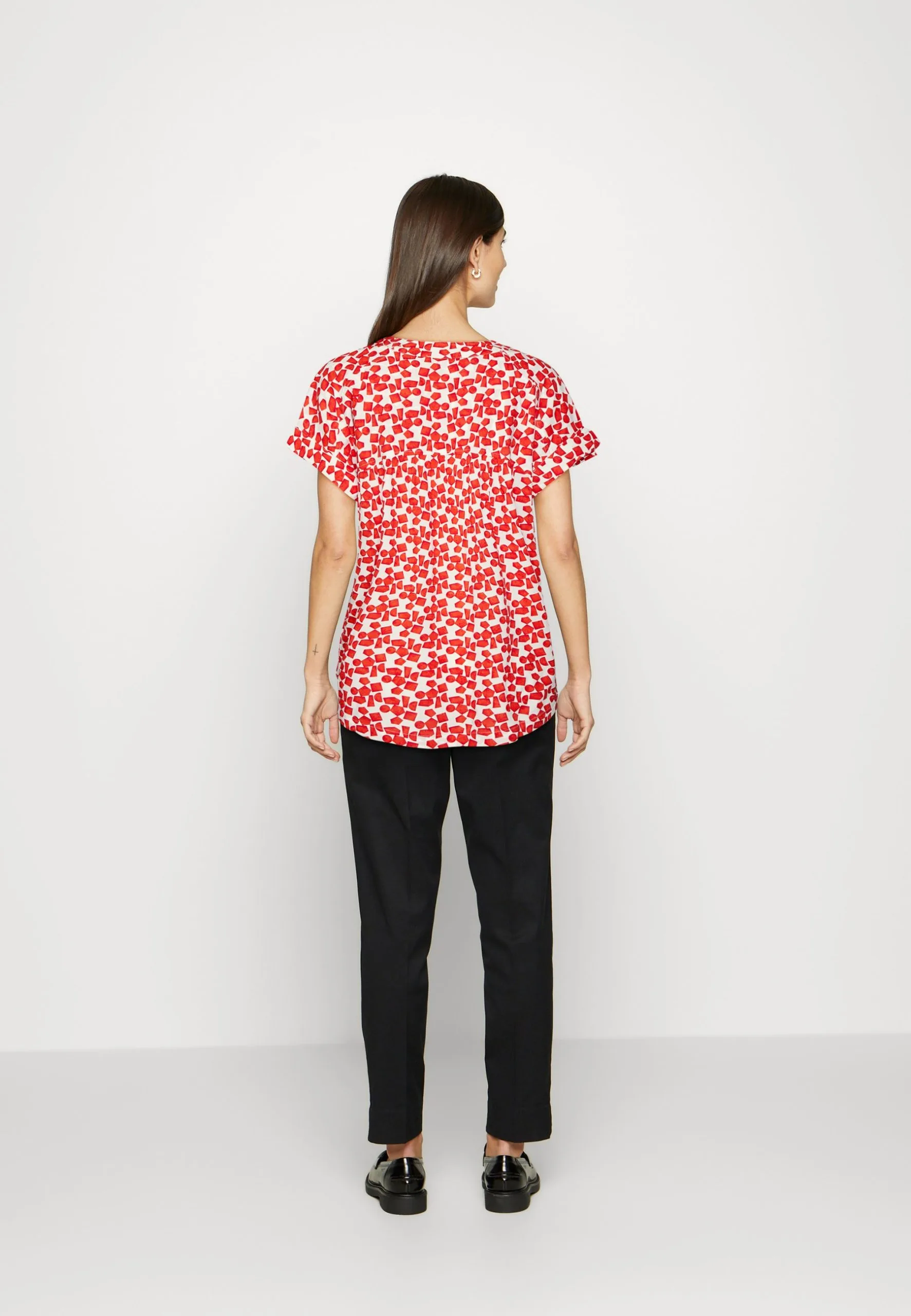 ESPRIT Fluid - T-Shirts Med Print - Orange Red 5 ESPRIT Fluid - T-Shirts Med Print - Orange Red - Bilde 3