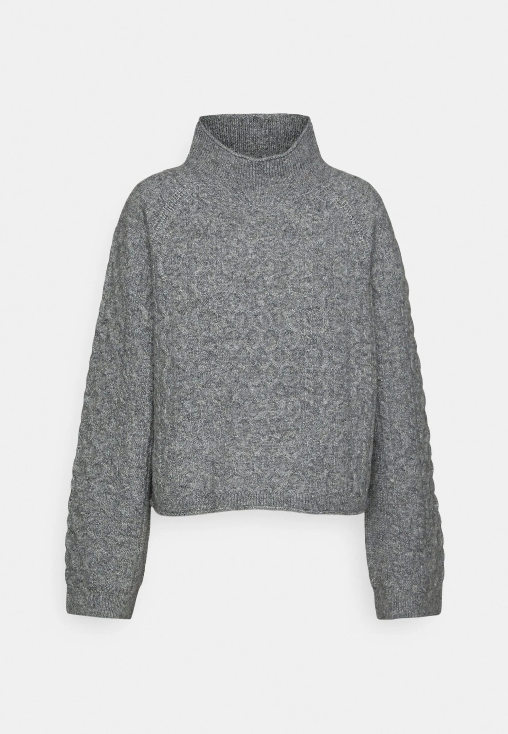 ESPRIT Cable- Strikkegenser - Medium Grey 8 ESPRIT Cable- Strikkegenser - Medium Grey - Bilde 6