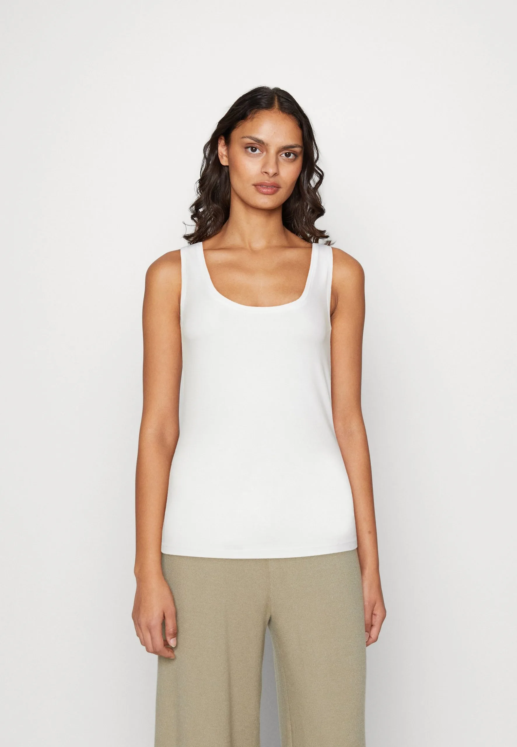 Edc By Esprit Tank Top - Topper - White 3 Edc By Esprit Tank Top - Topper - White