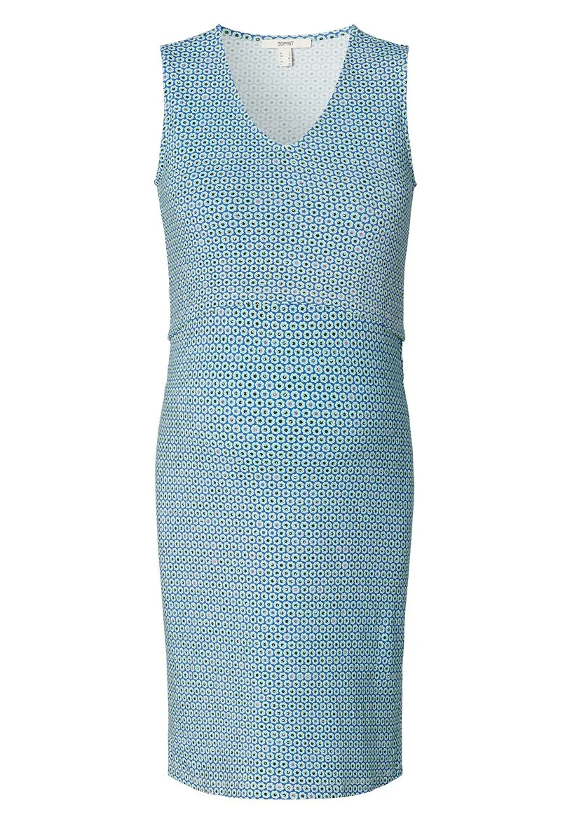 Nursing Sleeveless - Jerseykjole - Pastel Blue 6 Nursing Sleeveless - Jerseykjole - Pastel Blue - Bilde 4