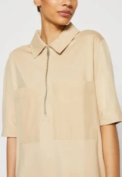 ESPRIT Zip Dress - Jerseykjole - Sand 13 ESPRIT Zip Dress - Jerseykjole - Sand -ESPRIT Butikk 941ff7067ebf4ccdb099867769d2b28a